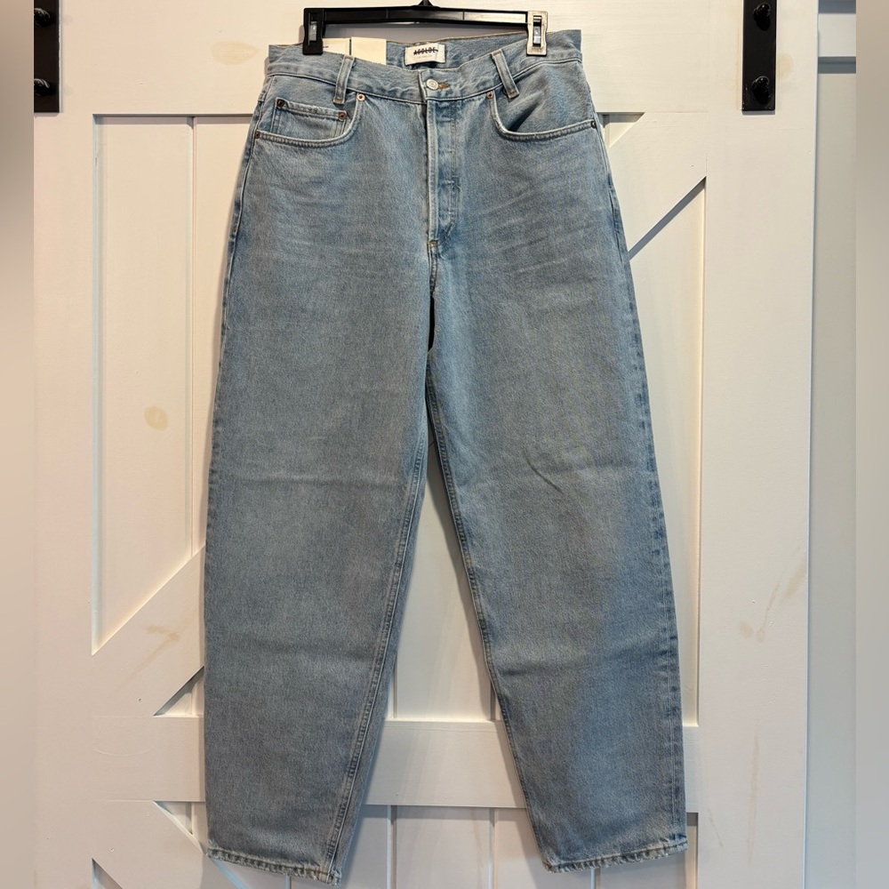 AGOLDE Tapered Baggy High Rise Jeans Size 29 NWT - Picture 4 of 7